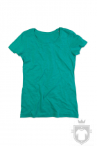 Camisetas Stedman Sharon Slub W color Bahama Green :: Ref: BAH Camisetas Stedman Sharon Slub W color Bahama Green :: Ref: BAH