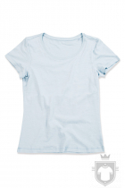 Camisetas Stedman Sharon Slub W color Powder Blue :: Ref: PBL Camisetas Stedman Sharon Slub W color Powder Blue :: Ref: PBL