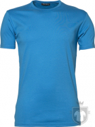 Camisetas Tee Jays Interlock Tallas Grandes color Azure :: Ref: 310 Camisetas Tee Jays Interlock Tallas Grandes color Azure :: Ref: 310