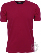 Camisetas Tee Jays Interlock Tallas Grandes color Deep Red :: Ref: 406 Camisetas Tee Jays Interlock Tallas Grandes color Deep Red :: Ref: 406