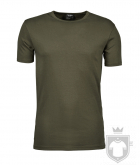 Camisetas Tee Jays Interlock Tallas Grandes color Olive :: Ref: 530 Camisetas Tee Jays Interlock Tallas Grandes color Olive :: Ref: 530