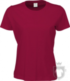Camisetas Tee Jays Sof Tee W color Deep Red :: Ref: 406 Camisetas Tee Jays Sof Tee W color Deep Red :: Ref: 406
