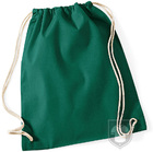 Bolsas WM Gymsac algodon color Bottle Green :: Ref: BG Bolsas WM Gymsac algodon color Bottle Green :: Ref: BG