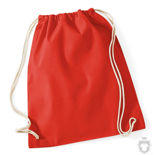 Bolsas WM Gymsac algodon color Bright Red :: Ref: BRE Bolsas WM Gymsac algodon color Bright Red :: Ref: BRE