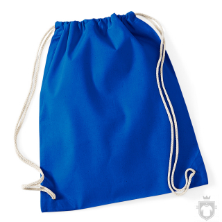 Bolsas WM Gymsac algodon color Bright Royal :: Ref: BRO Bolsas WM Gymsac algodon color Bright Royal :: Ref: BRO