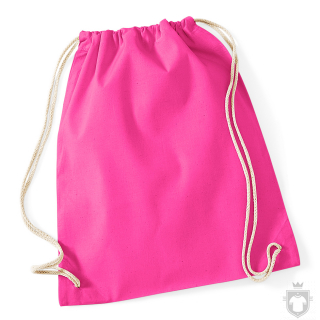 Bolsas WM Gymsac algodon color Fuchsia :: Ref: FUS Bolsas WM Gymsac algodon color Fuchsia :: Ref: FUS