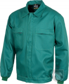 Chaquetas Work Team Industrial color Green :: Ref: VD Chaquetas Work Team Industrial color Green :: Ref: VD