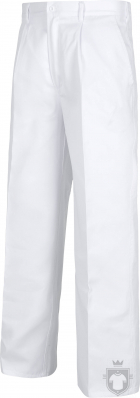 Pantalones Work Team laboral Industrial color White :: Ref: BL Pantalones Work Team laboral Industrial color White :: Ref: BL