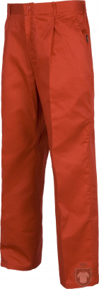 Pantalones Work Team laboral Industrial color Red :: Ref: RJ Pantalones Work Team laboral Industrial color Red :: Ref: RJ