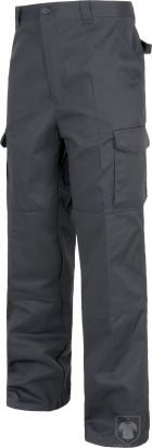 Pantalones Work Team Industrial B1416 color Grey :: Ref: GR Pantalones Work Team Industrial B1416 color Grey :: Ref: GR