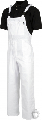 Petos Work Team Peto industrial color White :: Ref: BL Petos Work Team Peto industrial color White :: Ref: BL