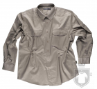 Camisas Work Team industrial B8300 color Beige :: Ref: BG Camisas Work Team industrial B8300 color Beige :: Ref: BG