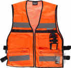 Chalecos Work Team Multibolsillos Alta visibilidad color High Visibility Orange :: Ref: NAV Chalecos Work Team Multibolsillos Alta visibilidad color High Visibility Orange :: Ref: NAV