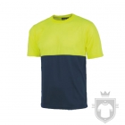Camisetas Work Team Tacto Algodón color High Visibility Yellow / Navy :: Ref: AAV_MR Camisetas Work Team Tacto Algodón color High Visibility Yellow / Navy :: Ref: AAV_MR