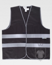 Chalecos Work Team HVTT03 Colores color Black :: Ref: NG Chalecos Work Team HVTT03 Colores color Black :: Ref: NG