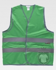 Chalecos Work Team HVTT03 Colores color Green :: Ref: VD Chalecos Work Team HVTT03 Colores color Green :: Ref: VD