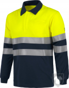 Polos Work Team Algodón alta visibilidad S6591 color Yellow Blue :: Ref: MR_AAV Polos Work Team Algodón alta visibilidad S6591 color Yellow Blue :: Ref: MR_AAV