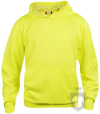 Sweatshirt Clique Basic Hoody Kids fluor