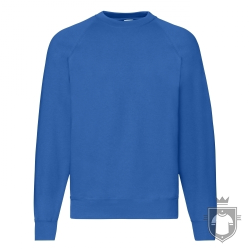 Fruit Of The Loom Felpa Classica Raglan Manica Lunga – 80% Cotone 20% Poliestere, Colore Borgogna, Taglia XXL