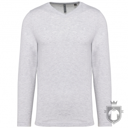 Maglietta Manica Lunga Collo V <br/> Kariban