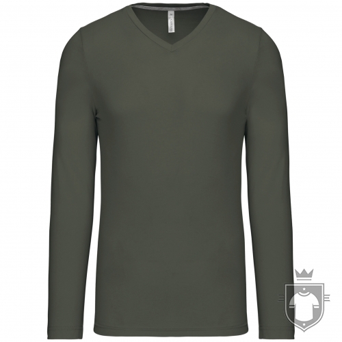 Maglietta Manica Lunga Collo V <br/> Kariban