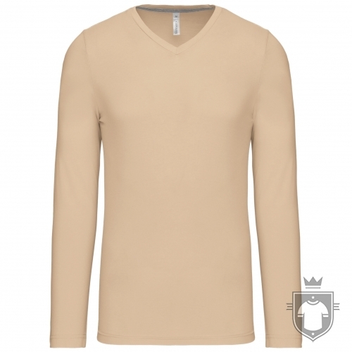 Maglietta Manica Lunga Collo V <br/> Kariban