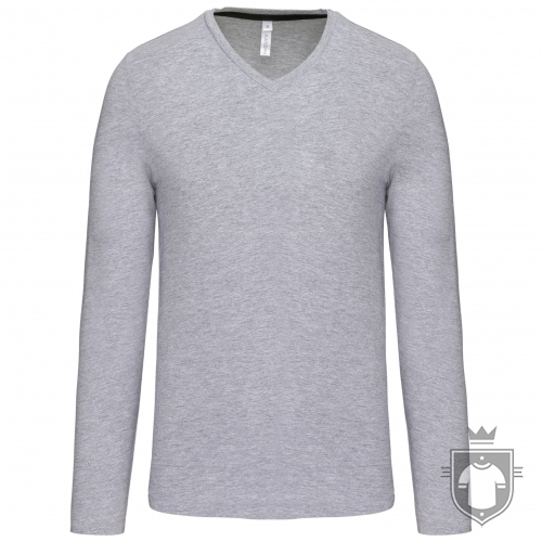 Maglietta Manica Lunga Collo V <br/> Kariban