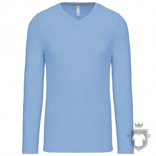 Maglietta Manica Lunga Collo V <br/> Kariban