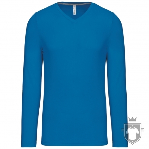 Maglietta Manica Lunga Collo V <br/> Kariban