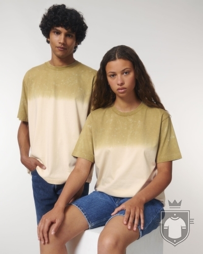 Camiseta StanleyStella Fuser Aged Dip Dye