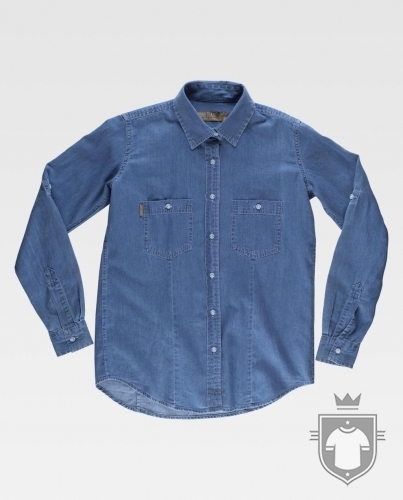 Work Team Camicia denim Industrial W Work Team Camicia denim Industrial W