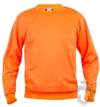 Sweatshirt Clique Basic Roundneck Fluor