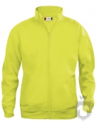 Sweatshirt Clique Basic Cardigan fluo