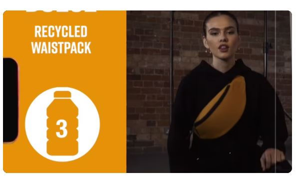 Vídeo de detalle de Bag Base BG282 poliéster reciclado
