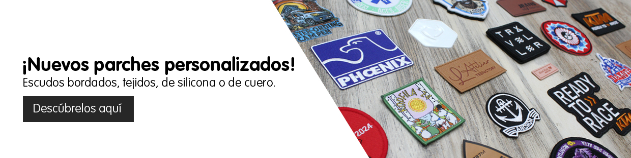 Parches personalizados con tus diseños