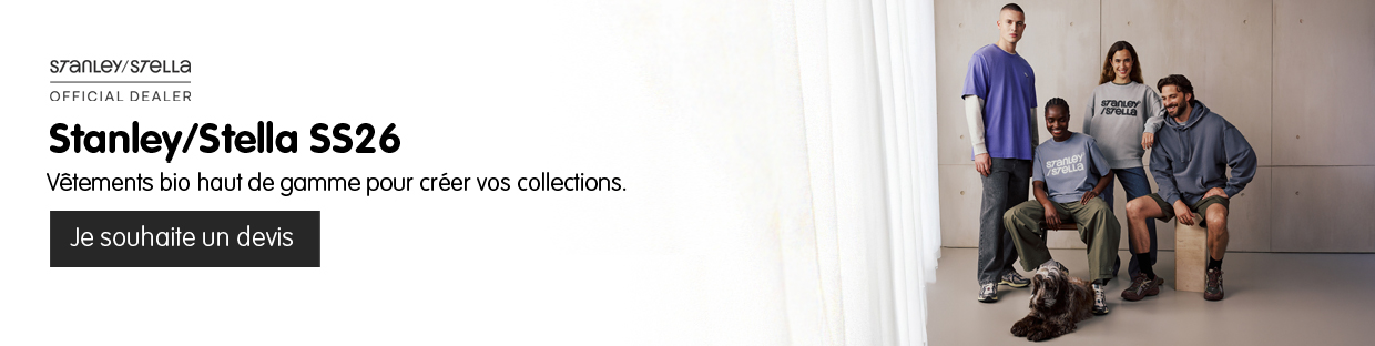 Nouvelle collection Stanley Stella SS26 disponible chez Teefactory Nouvelle collection Stanley Stella SS26 disponible chez Teefactory